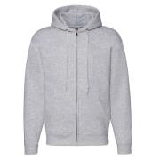 Fruit of the Loom Heren premium full zip hoodie