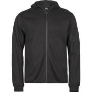 Tee Jays Heren athletic hoodie met volledige rits