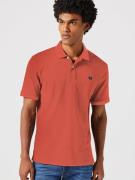 Wrangler Refined polo shirt burnt sienna