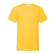 Fruit of the Loom Heren valueweight v neck t-shirt