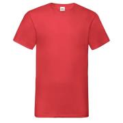 Fruit of the Loom Heren valueweight v neck t-shirt