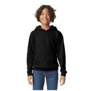 Gildan Kinder/kids softstyle plain fleece midweight hoodie