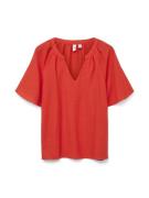 Vero Moda Vmvictoria ss v-neck top wvn btq g -