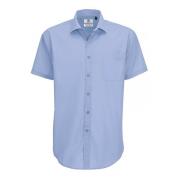 B and C B&c heren slimme korte mouwen shirt / heren shirts