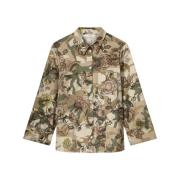 Summum 2s3278-12161 120 blouse camouflage flowers multicolour