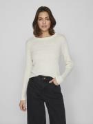 Vila Viabella rib l/s knit top noos