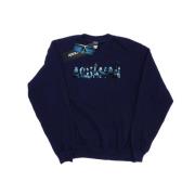 DC Comics Heren aquaman tekst logo sweatshirt