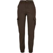 Urban Classics Dames cargo broek met hoge taille