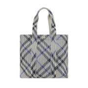 Burberry Medium tote shoulder bag met iconisch patroon