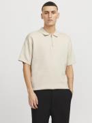 Jack & Jones Jjtroy knit zip polo