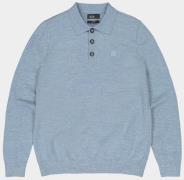 Butcher of Blue Polo lange mouw lt clifden polo l/s m2416001/836