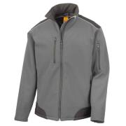 Result Werkkleding ripstop cordura panelen soft shell jas voor volwass...