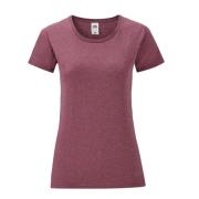 Fruit of the Loom Dames iconic heather t-shirt