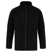 Henbury Microfleece gerecycled jack voor volwassenen