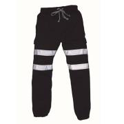 Yoko Uniseks hi-vis joggingbroek voor volwassenen