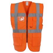 Yoko Unisex executive gerecycled hi-vis vest voor volwassenen