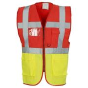 Yoko Unisex executive gerecycled hi-vis vest voor volwassenen