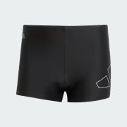 Adidas big bars boxer zwemslip middel heren -