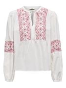 Jacqueline de Yong lulu l/s embroidery shirt wvn 15345478 ski patrol e...