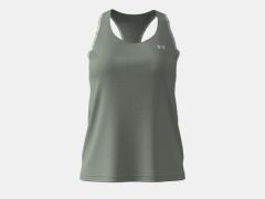 Under Armour tech knockout tank-grn singlet training dames -