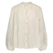 Nukus Daan blouse embroidery off-white