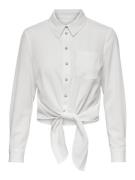 Only onllecey ls knot shirt noos 15195910 cloud dancer