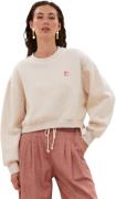 By-Bar Amsterdam Maeve logo sweater oyster melee