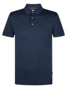 Petrol Industries men knitwear polo m-1050-kwc207 5178 blue