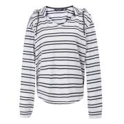 Regatta Dames minerve stripe v hals hoodie