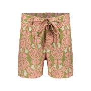 Geisha short 51210-20 530 green/pink