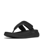 FitFlop F-mode go adjustable flatform toe-post sandals