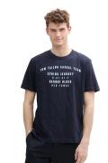 Tom Tailor Printed slub t-shirt