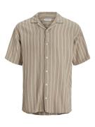 Jack & Jones Jjeenzo stripe resort shirt ss sn dessin