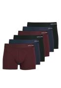 Jack & Jones Heren boxershorts trunks effen jacbasic bamboe 6-pack roo...