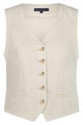 Red Button Gilet pearl