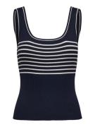 Jacqueline de Yong nanna s/l square neck stripe top 15344853 blazer