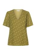 Lofty Manner blouse km qc03.1 blouse bella 450 green