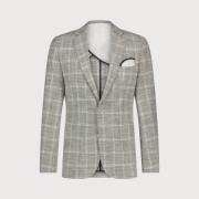 Blue Industry Cotton linnen colbert |