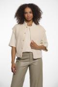 Rino & Pelle boxy waistcoat teuntje.7002521 9030 birch