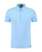 Morse code Alpha 1 jersey polo met korte mouwen