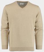 Bos Bright Blue Pullover cotton regular fit zand 518100cct-13/825