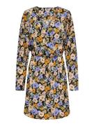 Jacqueline de Yong Jdycohen ls above knee wrap dress dessin