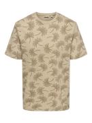 Only & Sons Onsmaldini aop reg. ss aop tee