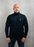 Lyle and Scott Cotton merino turtleneck jumper