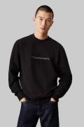Calvin Klein Chenille monologo crew neck