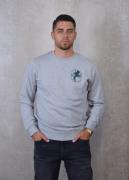 Lyle and Scott Thistle flora printed crew neck sweatshirt