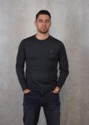 Lyle and Scott Tonal eagle merino crew neck jumper