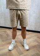 Croyez Homme Monogram towelling shorts