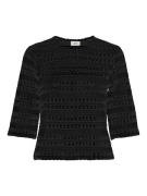 Jacqueline de Yong elly s/s stripe top jrs 15351676 -