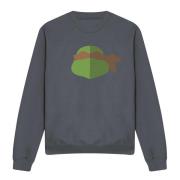 Teenage mutant ninja Turtles Unisex michelangelo gezicht sweatshirt vo...